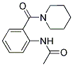 N-[2-(PIPERIDIN-1-YLCARBONYL)PHENYL]ACETAMIDE Struktur