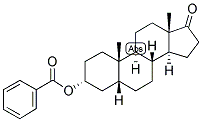 5-BETA-ANDROSTAN-3-ALPHA-OL-17-ONE BENZOATE Struktur