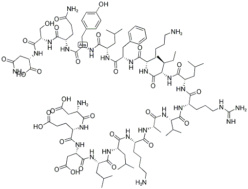 ASP-GLU-ASP-LEU-LEU-LYS-ALA-VAL-ARG-LEU-ILE-LYS-PHE-LEU-TYR-GLN-SER-ASN Struktur