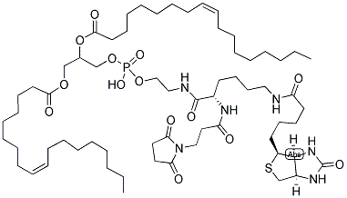 1,2-DIOLEOYL-SN-GLYCERO-3-PHOSPHOETHANOLAMINE-N-[4-(P-MALEIMIDOPHENYL)BUTYRAMIDE] Struktur