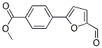 4-(5-FORMYL-FURAN-2-YL)-BENZOIC ACID METHYL ESTER Struktur