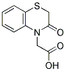 (3-OXO-2,3-DIHYDRO-4H-1,4-BENZOTHIAZIN-4-YL)ACETIC ACID Struktur