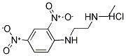 N-(2,4-DINITROPHENYL)-N'-ETHYLETHANE-1,2-DIAMINE HYDROCHLORIDE Struktur