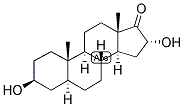 16-ALPHA-HYDROXYEPIANDROSTERONE Struktur