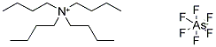 TETRABUTYLAMMONIUM HEXAFLUOROARSENATE Struktur