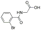 [(2-BROMOBENZOYL)AMINO]ACETIC ACID Struktur