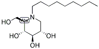 N-(N-NONYL)DEOXYNOJIRIMYCIN Struktur