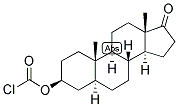 5-ALPHA-ANDROSTAN-3-BETA-OL-17-ONE CHLOROFORMATE Struktur