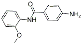 4-AMINO-N-(2-METHOXY-PHENYL)-BENZAMIDE Struktur