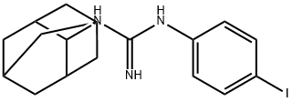 1-(4-IODOPHENYL)-3-(2-ADAMANTYL)GUANIDINE Struktur