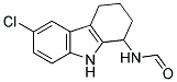 6-CHLORO-2,3,4,9-TETRAHYDRO-1H-CARBAZOL-1-YLFORMAMIDE Struktur