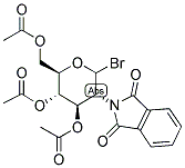 BROMO 2-DEOXY-2-N-PHTHALIMIDO-3,4,6-TRI-O-ACETYL-A, B-D-GLUCOPYRANOSIDE Struktur