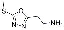 2-(5-METHYLSULFANYL-[1,3,4]OXADIAZOL-2-YL)-ETHYLAMINE Struktur