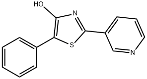 5-PHENYL-2-(3-PYRIDINYL)-1,3-THIAZOL-4-OL Struktur