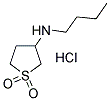 N-BUTYL-N-(1,1-DIOXIDOTETRAHYDROTHIEN-3-YL)AMINE HYDROCHLORIDE Struktur