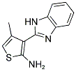 2-AMINO-3-(2-BENZIMIDAZOLYL)-4-METHYLTHIOPHENE Struktur