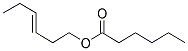 TRANS-3-HEXENYL CAPROATE Struktur