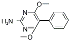 4,6-DIMETHOXY-5-PHENYLPYRIMIDIN-2-YLAMINE Struktur