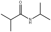 N1-ISOPROPYL-2-METHYLPROPANAMIDE Struktur