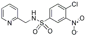 N1-(2-PYRIDYLMETHYL)-4-CHLORO-3-NITROBENZENE-1-SULFONAMIDE Struktur