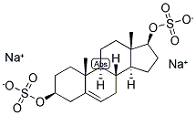 5-ANDROSTEN-3-BETA, 17-BETA-DIOL DISULPHATE, DISODIUM SALT Struktur