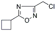 3-(CHLOROMETHYL)-5-CYCLOBUTYL-1,2,4-OXADIAZOLE Struktur