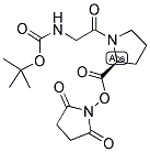 BOC-GLY-PRO-OSU Struktur