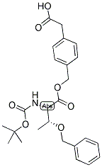 BOC-L-THR(BZL)-O-CH2-PHI-CH2-COOH DCHA Struktur