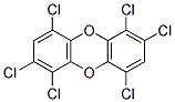 1,2,4,6,7,9-HEXACHLORODIBENZO-P-DIOXIN Struktur