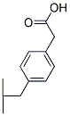 (4-ISOBUTYLPHENYL)ACETIC ACID Struktur