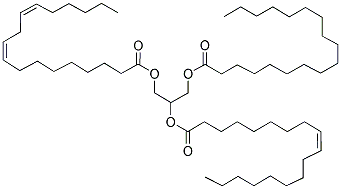 1-STEARIN-2-OLEIN-3-LINOLEIN Struktur