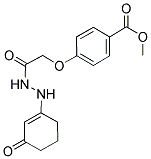 METHYL 4-((N-((3-OXOCYCLOHEX-1-ENYL)AMINO)CARBAMOYL)METHOXY)BENZOATE Struktur