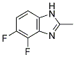 4,5-DIFLUORO-2-METHYLBENZIMIDAZOLE Struktur