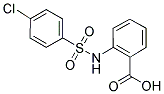 2-(4-CHLORO-BENZENESULFONYLAMINO)-BENZOIC ACID Struktur