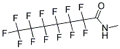 N-METHYLPERFLUOROHEPTYLAMIDE Struktur