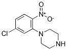 1-(5-CHLORO-2-NITROPHENYL)PIPERAZINE Struktur