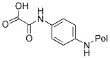 N-(P-AMINOPHENYL)OXAMIC ACID RESIN Struktur