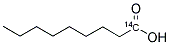 NONANOIC ACID-(CARBOXY-14C) Struktur