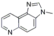 3-METHYLIMIDAZO[4,5-F]QUINOLINE Struktur