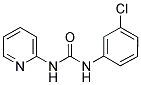 1-(3-CHLORO-PHENYL)-3-PYRIDIN-2-YL-UREA Struktur