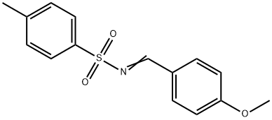 N-(4-METHOXY-BENZYLIDENE)-4-METHYL-BENZENESULFONAMIDE Struktur