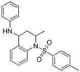 2-METHYL-N-PHENYL-1-(P-TOLYLSULFONYL)-1,2,3,4-TETRAHYDROQUINOLIN-4-AMINE Struktur