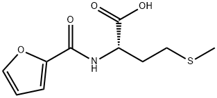 2-(2-FUROYLAMINO)-4-(METHYLTHIO)BUTANOIC ACID Struktur