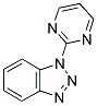 1-(2-PYRIMIDINYL)-1H-1,2,3-BENZOTRIAZOLE Struktur