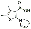 4,5-DIMETHYL-2-PYRROL-1-YL-THIOPHENE-3-CARBOXYLIC ACID Struktur