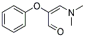 3-(DIMETHYLAMINO)-2-PHENOXYACRYLALDEHYDE Struktur