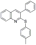 2-[(4-METHYLPHENYL)SULFANYL]-3-PHENYLQUINOLINE Struktur