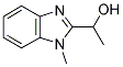 1-(1-METHYL-1H-BENZIMIDAZOL-2-YL)ETHANOL Struktur