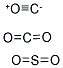 SULFUR DIOXIDE, CARBON DIOXIDE, CARBON MONOXIDE Struktur