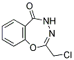 2-CHLOROMETHYL-1,3,4-BENZOXADIAZEPIN-5(4H)-ONE Struktur